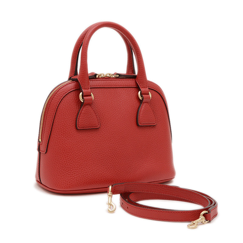 インターロッキングG 2WAYショルダーバッグ レッド 449661 ソルド品 ハンドバッグ