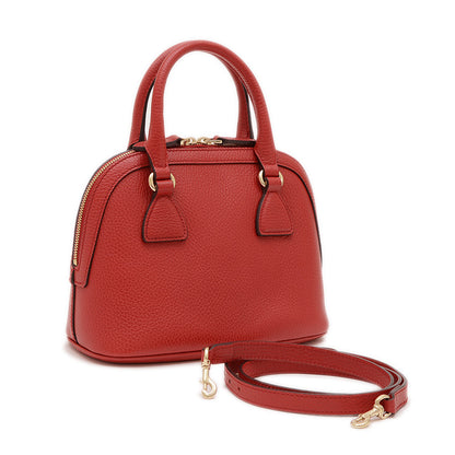 インターロッキングG 2WAYショルダーバッグ レッド 449661 ソルド品 ハンドバッグ