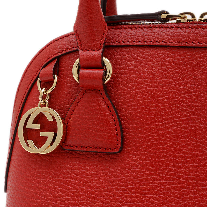 インターロッキングG 2WAYショルダーバッグ レッド 449661 ソルド品 ハンドバッグ