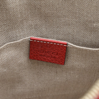 インターロッキングG 2WAYショルダーバッグ レッド 449661 ソルド品 ハンドバッグ