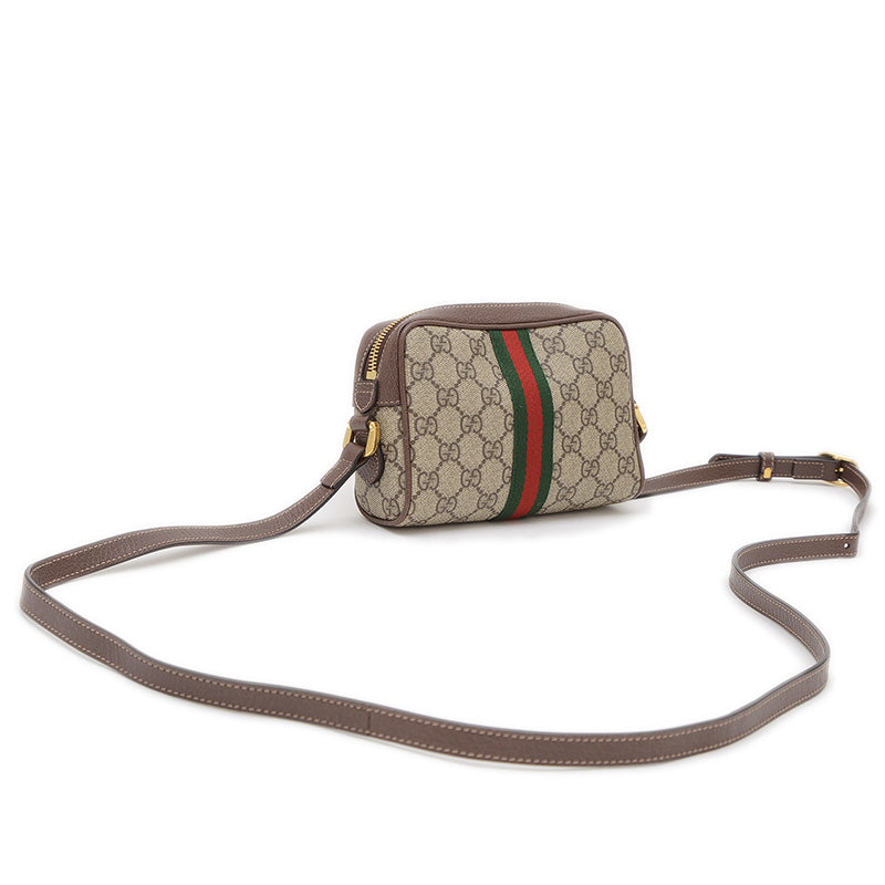 オフィディア GGスプリーム ミニ ショルダーバッグ ベージュ/ブラウン 517350 ショルダーバッグ