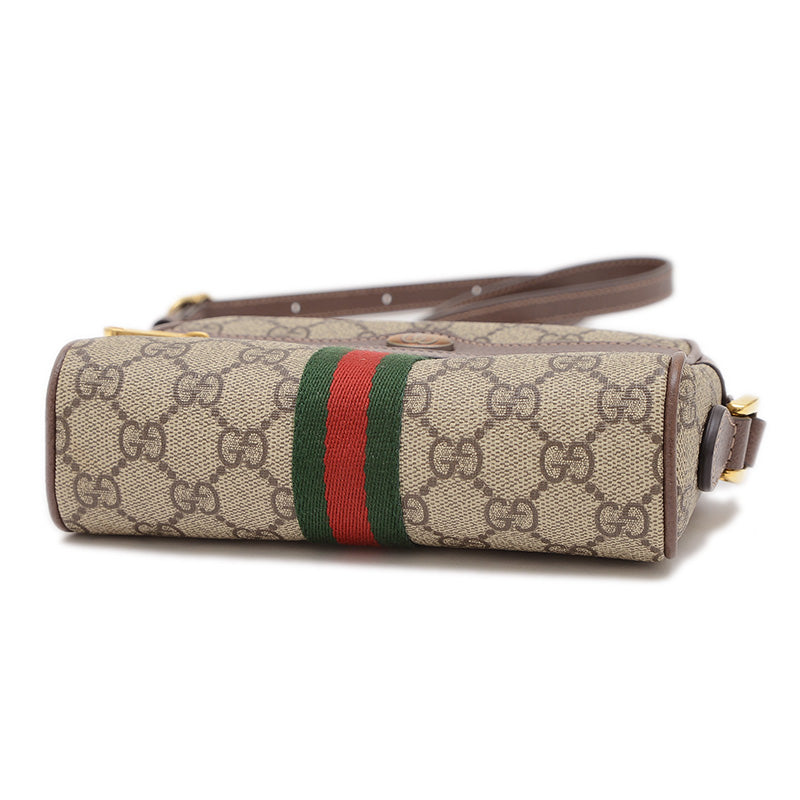 オフィディア GGスプリーム ミニ ショルダーバッグ ベージュ/ブラウン 517350 ショルダーバッグ