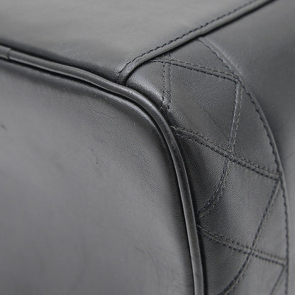 ピコローレ バニティバッグ ラムスキン ブラック バニティバッグ