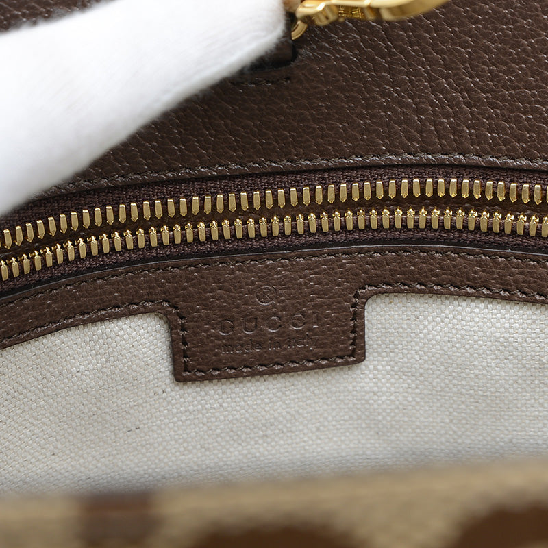 ジャンボGG トートバッグ 2Wayバッグ ベージュ/ブラウン 678839 トートバッグ