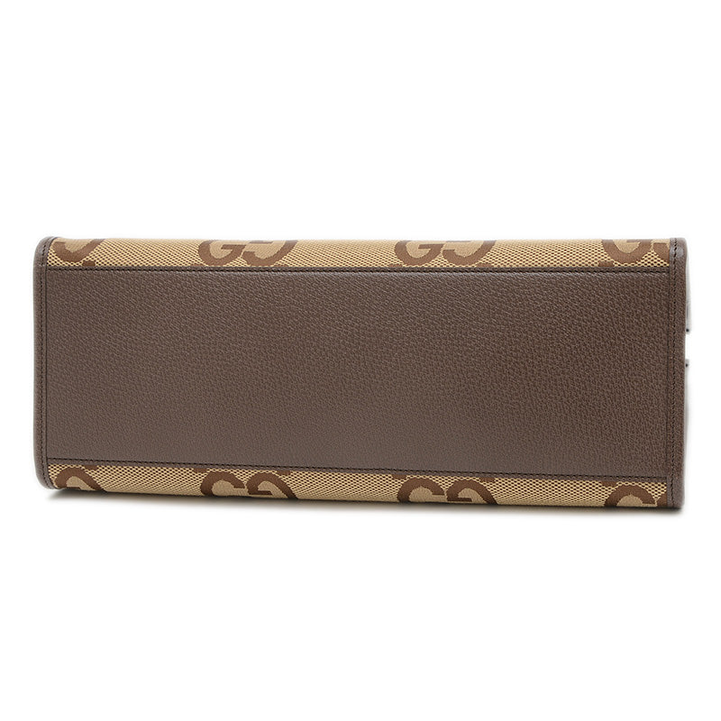 ジャンボGG トートバッグ 2Wayバッグ ベージュ/ブラウン 678839 トートバッグ