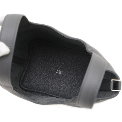 ピコタンロック PM 18 トリヨン アルドワーズ シルバー金具 W刻印 ハンドバッグ