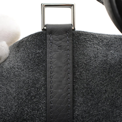 ピコタンロック PM 18 トリヨン アルドワーズ シルバー金具 W刻印 ハンドバッグ