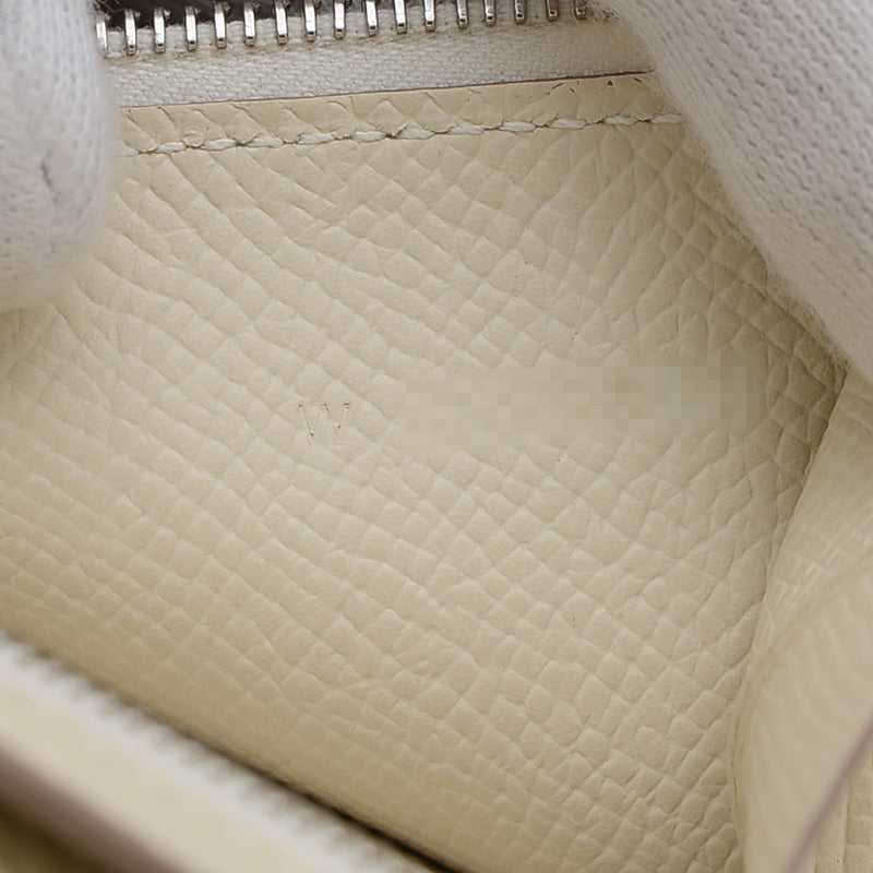 ベアンコンパクト 財布 エプソン クレ シルバー金具 W刻印 二つ折り財布