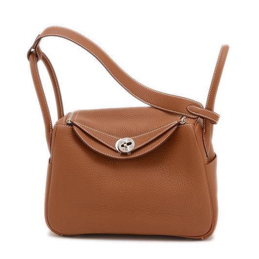 リンディ26 トリヨン ゴールド シルバー金具 K刻印 ショルダーバッグ