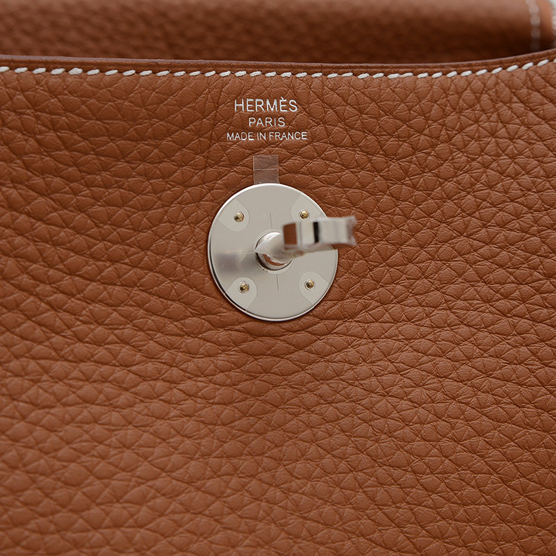 リンディ26 トリヨン ゴールド シルバー金具 K刻印 ショルダーバッグ