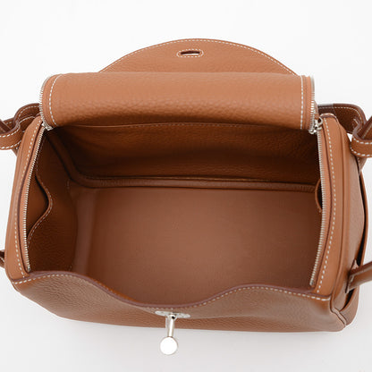 リンディ26 トリヨン ゴールド シルバー金具 K刻印 ショルダーバッグ