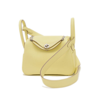 リンディ ミニ トリヨン ジョーヌミルトン シルバー金具 K刻印 ショルダーバッグ