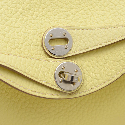 リンディ ミニ トリヨン ジョーヌミルトン シルバー金具 K刻印 ショルダーバッグ