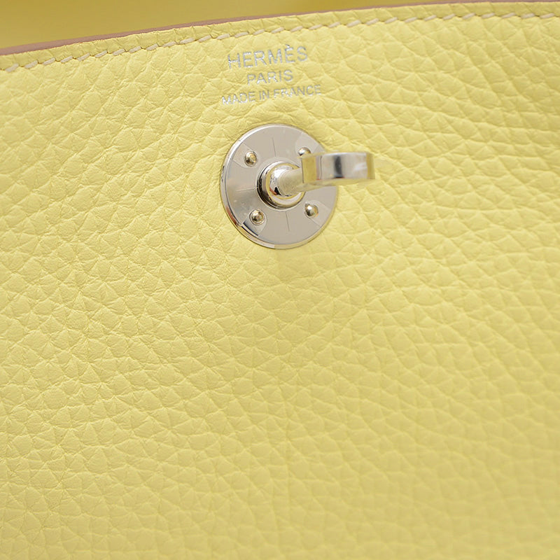 リンディ ミニ トリヨン ジョーヌミルトン シルバー金具 K刻印 ショルダーバッグ