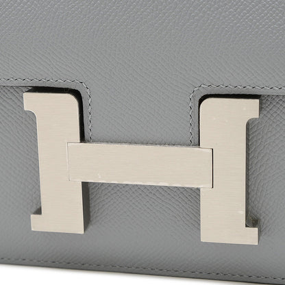 コンスタンス 24 ミロワール エプソン グリパンタン マットシルバー金具 K刻印 ショルダーバッグ