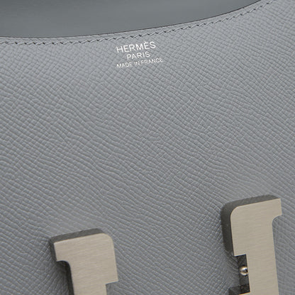 コンスタンス 24 ミロワール エプソン グリパンタン マットシルバー金具 K刻印 ショルダーバッグ