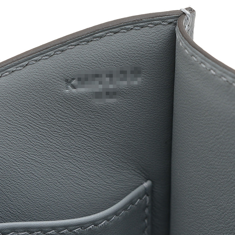 コンスタンス 24 ミロワール エプソン グリパンタン マットシルバー金具 K刻印 ショルダーバッグ