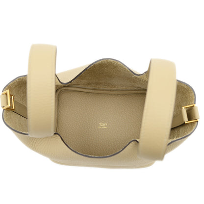 ピコタンロック PM 18 トリヨン トレンチ ゴールド金具 K刻印 ハンドバッグ