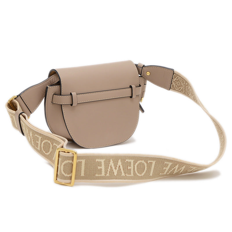 ゲートデュアル ミニ ショルダーバッグ ソフトカーフ/ジャカード サンド A650N46X13 ショルダーバッグ