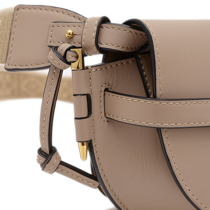 ゲートデュアル ミニ ショルダーバッグ ソフトカーフ/ジャカード サンド A650N46X13 ショルダーバッグ