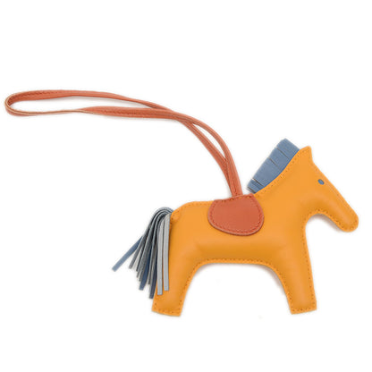 ロデオMM バッグチャーム カーネリアン/ジョーヌドール/ブルーアガット バッグチャーム