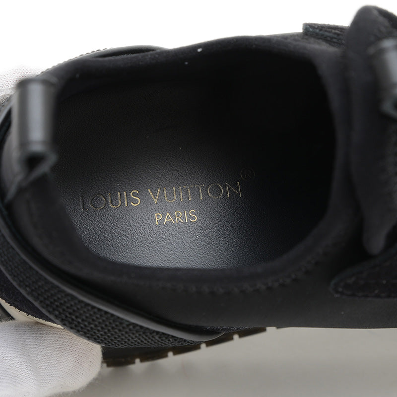 ランアウェイライン スニーカー レザー ブラック レディース 37サイズ 1A9ER3 スニーカー