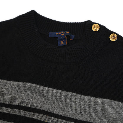 ニットワンピース カシミヤ混 ブラック Sサイズ ワンピース