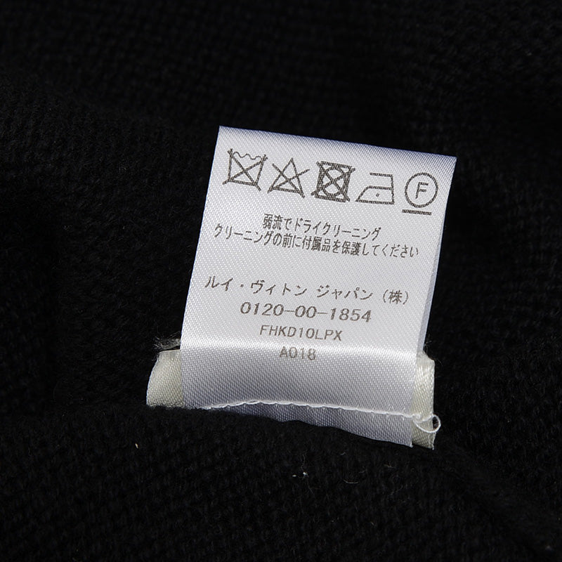 ニットワンピース カシミヤ混 ブラック Sサイズ ワンピース