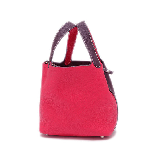 ピコタンロック PM 18 カザック トリヨン ルージュセリエ/フランボワーズ Z刻印 ハンドバッグ