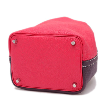 ピコタンロック PM 18 カザック トリヨン ルージュセリエ/フランボワーズ Z刻印 ハンドバッグ