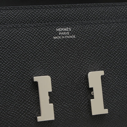 コンスタンストゥーゴー エプソン ブラック シルバー金具 K刻印 長財布