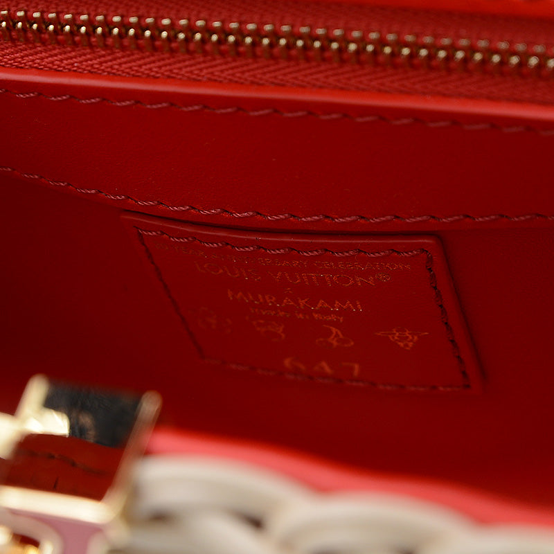 LV×TM カプシーヌ ミニ 2Wayバッグ ラタン/レザー ベージュ M14295 ハンドバッグ