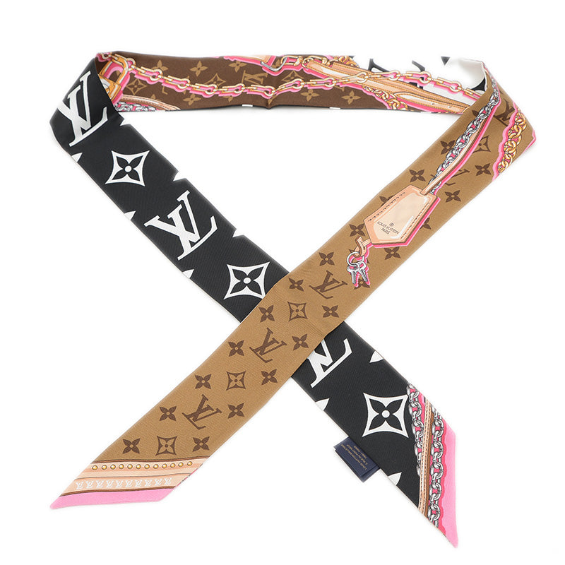 バンドーBB アルティメット シルク スカーフ ノワール M76676 スカーフ