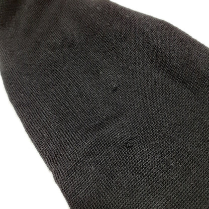 ココマーク マフラー ブラック ウール/シルク/カシミヤ マフラー