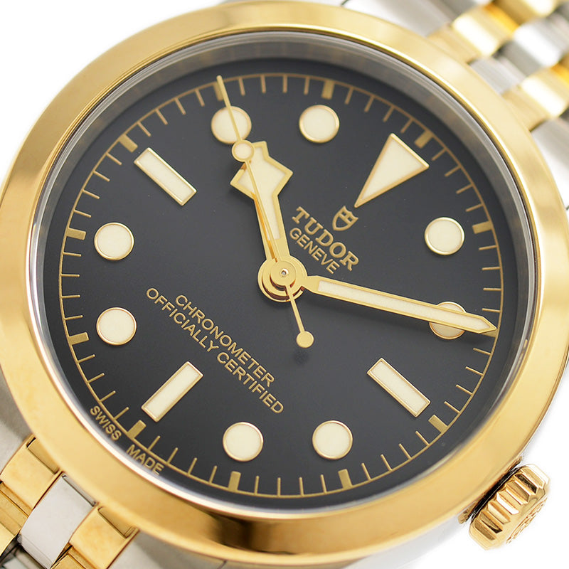 ブラックベイ 36 S&G 黒文字盤 79643 SS/YG メンズ オートマ 腕時計