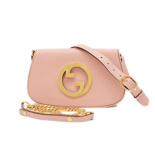 ブロンディ 2WAY セミショルダー クラッチバッグ レザー ピンク 699268 ショルダーバッグ