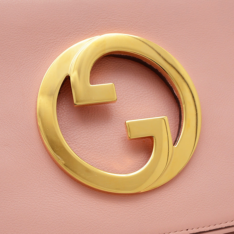 ブロンディ 2WAY セミショルダー クラッチバッグ レザー ピンク 699268 ショルダーバッグ