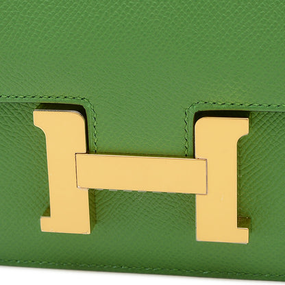 コンスタンス ミニ 18 ミロワール エプソン ヴェールユッカ ゴールド金具 W刻印 ショルダーバッグ