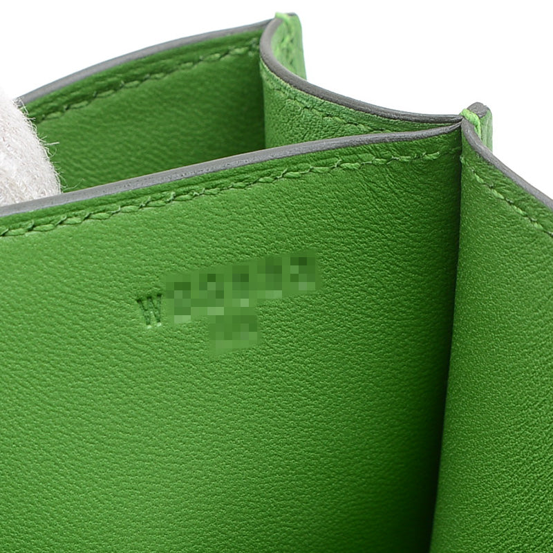 コンスタンス ミニ 18 ミロワール エプソン ヴェールユッカ ゴールド金具 W刻印 ショルダーバッグ