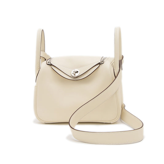 リンディ ミニ スイフト ナタ シルバー金具 K刻印 ショルダーバッグ