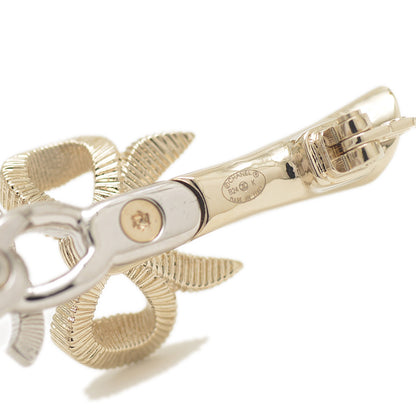 ココマーク ブローチ メタル/ラインストーン シルバー/ゴールド B24K ブローチ