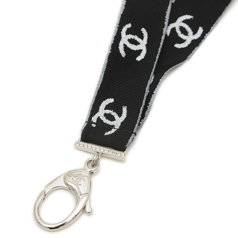 データセンター ココマーク ネックストラップ ナイロン/ラインストーン ブラック B17S その他小物