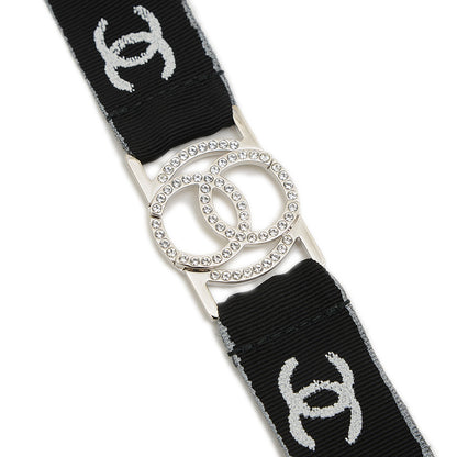 データセンター ココマーク ネックストラップ ナイロン/ラインストーン ブラック B17S その他小物