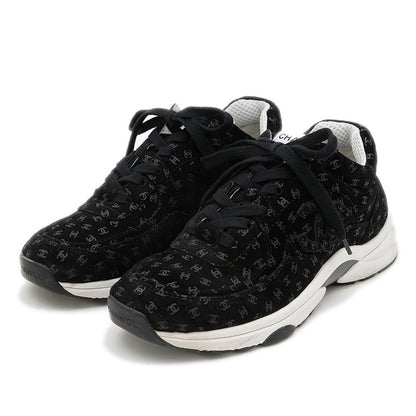 ココマーク スニーカー スエード ブラック #39 G39230 スニーカー