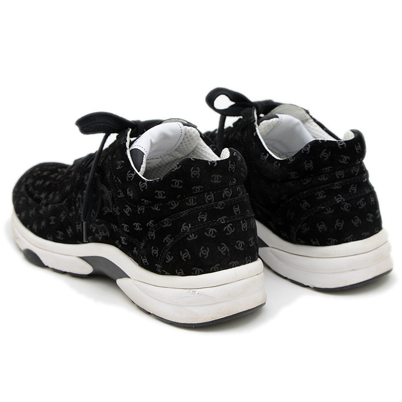 ココマーク スニーカー スエード ブラック #39 G39230 スニーカー