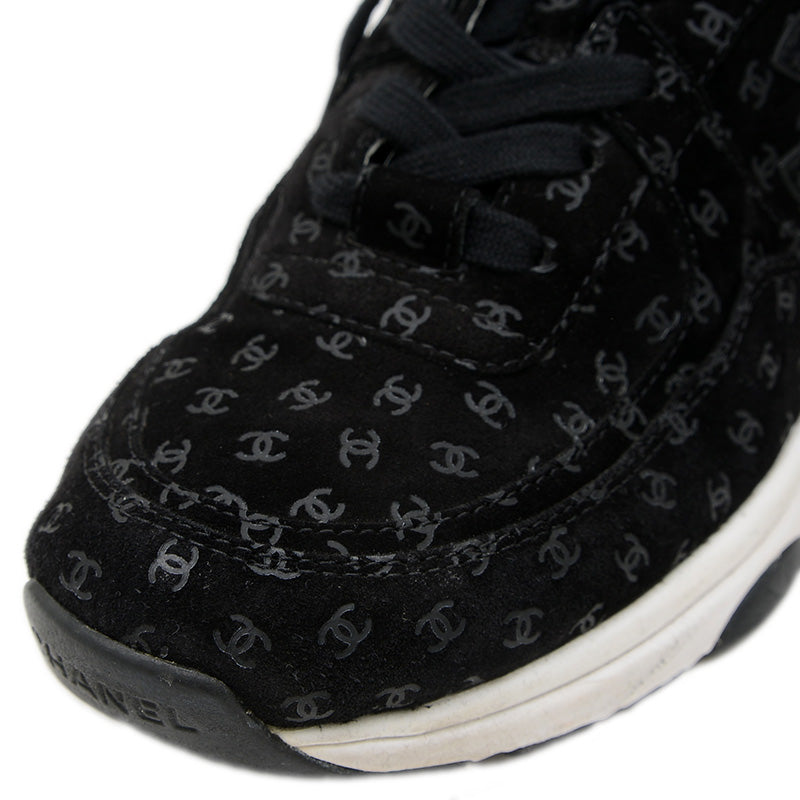 ココマーク スニーカー スエード ブラック #39 G39230 スニーカー