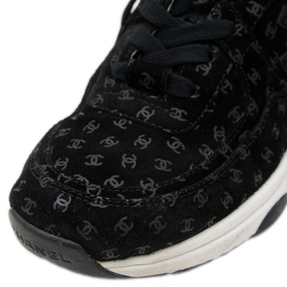 ココマーク スニーカー スエード ブラック #39 G39230 スニーカー