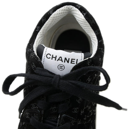 ココマーク スニーカー スエード ブラック #39 G39230 スニーカー