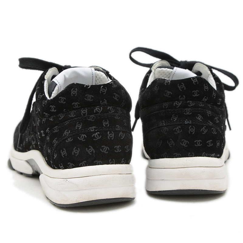 ココマーク スニーカー スエード ブラック #39 G39230 スニーカー