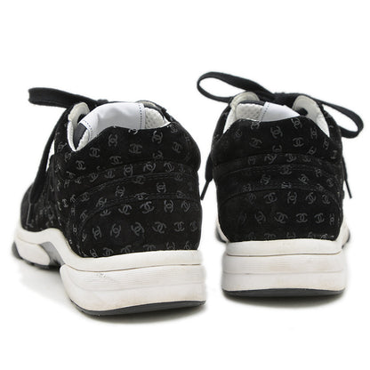 ココマーク スニーカー スエード ブラック #39 G39230 スニーカー